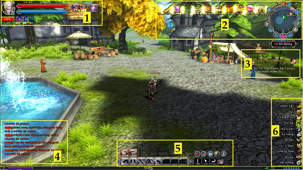 Giao diện ch&iacute;nh